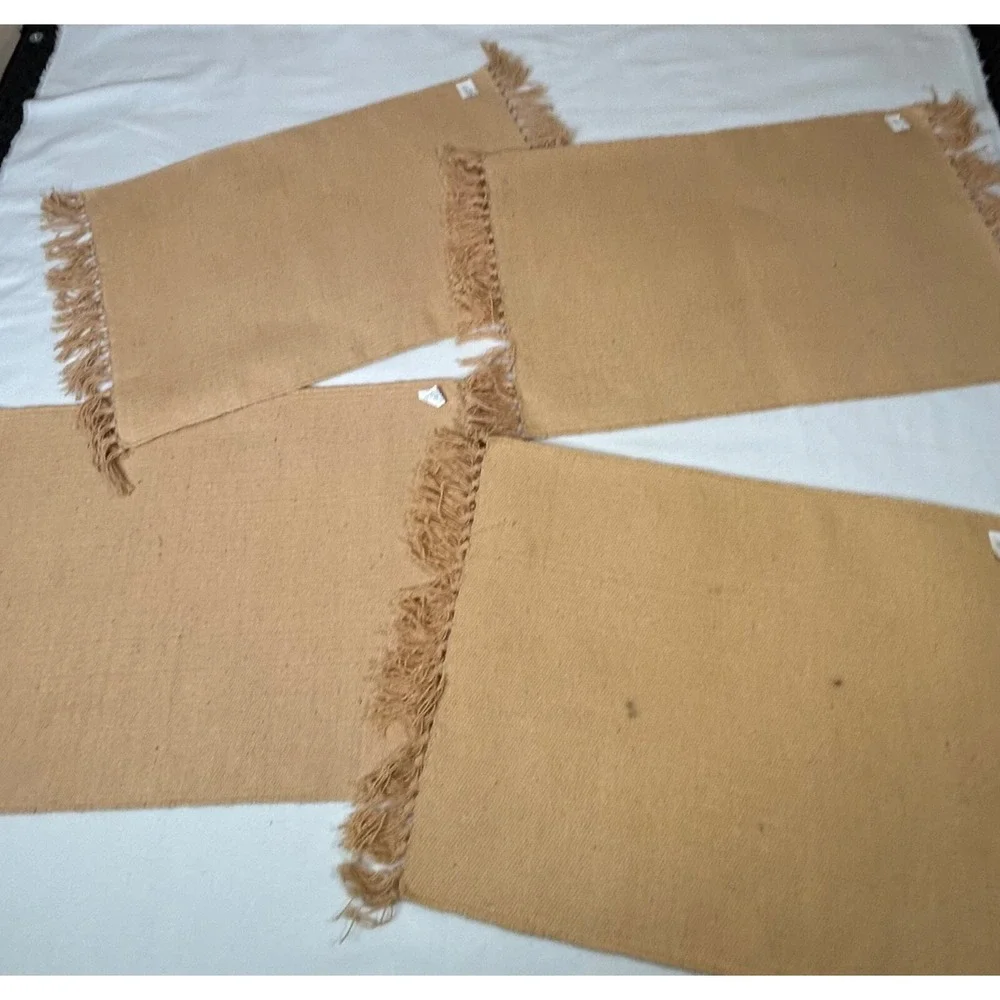 Set of 4 Vintage El Paso‎ Saddleblanket Co Pottery Southwest Placemats Mint
